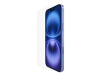 Belkin ScreenForce InvisiGlass - Skjermbeskyttelse for mobiltelefon - behandlet - glass - for Apple iPhone 14 Pro Max, 15 Plus, 16 Plus OVA172HQ